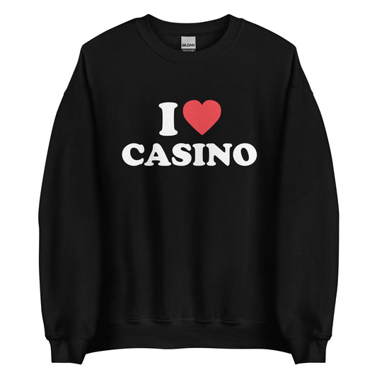 I LOVE CASINO Pullover - finestshirts.de