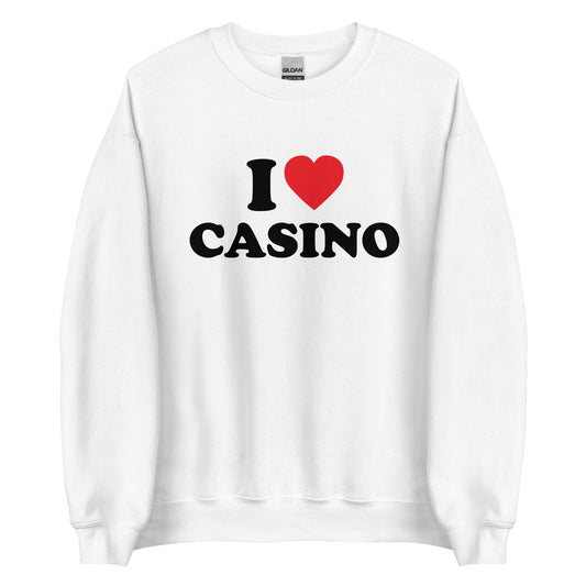 I LOVE CASINO Pullover - finestshirts.de