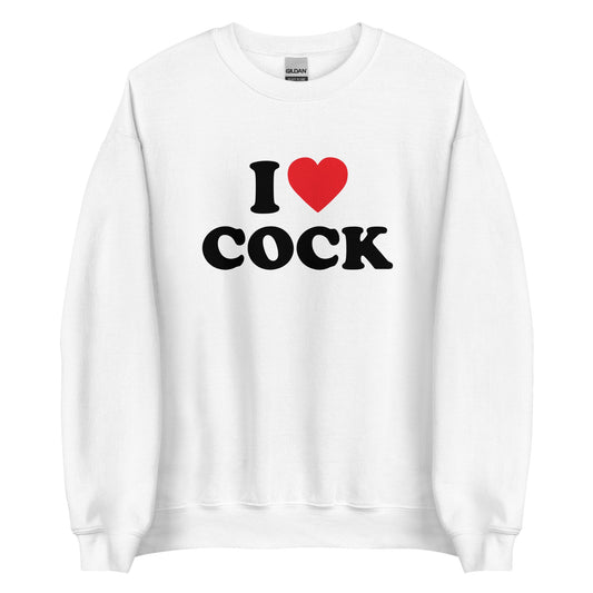 I LOVE COCK Pullover - finestshirts.de