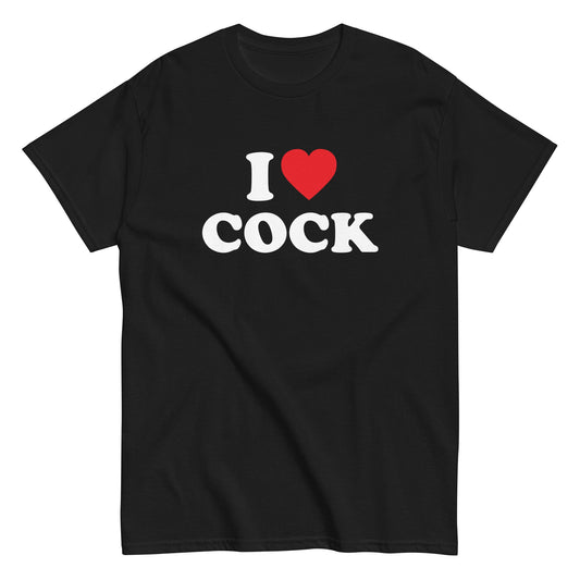 I LOVE COCK T-Shirt - finestshirts.de