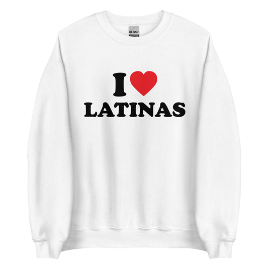 I LOVE LATINAS Pullover - finestshirts.de