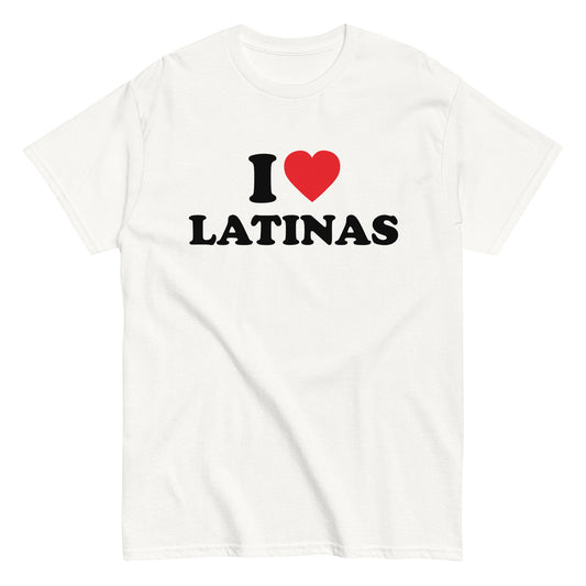 I LOVE LATINAS T-Shirt - finestshirts.de