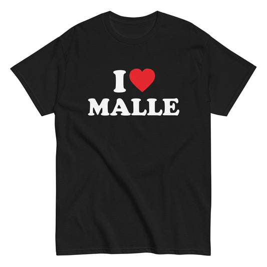 I LOVE MALLE T-Shirt - finestshirts.de