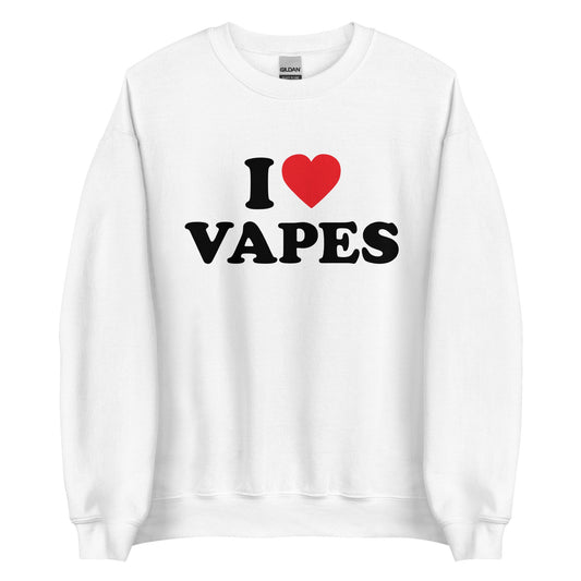 I LOVE VAPES Pullover - finestshirts.de
