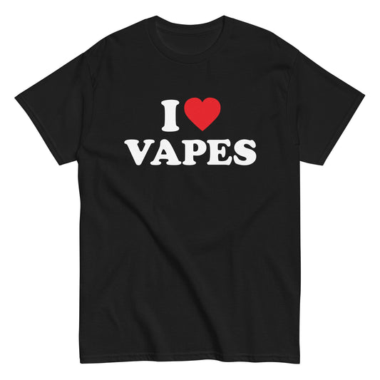 I LOVE VAPES T-Shirt - finestshirts.de