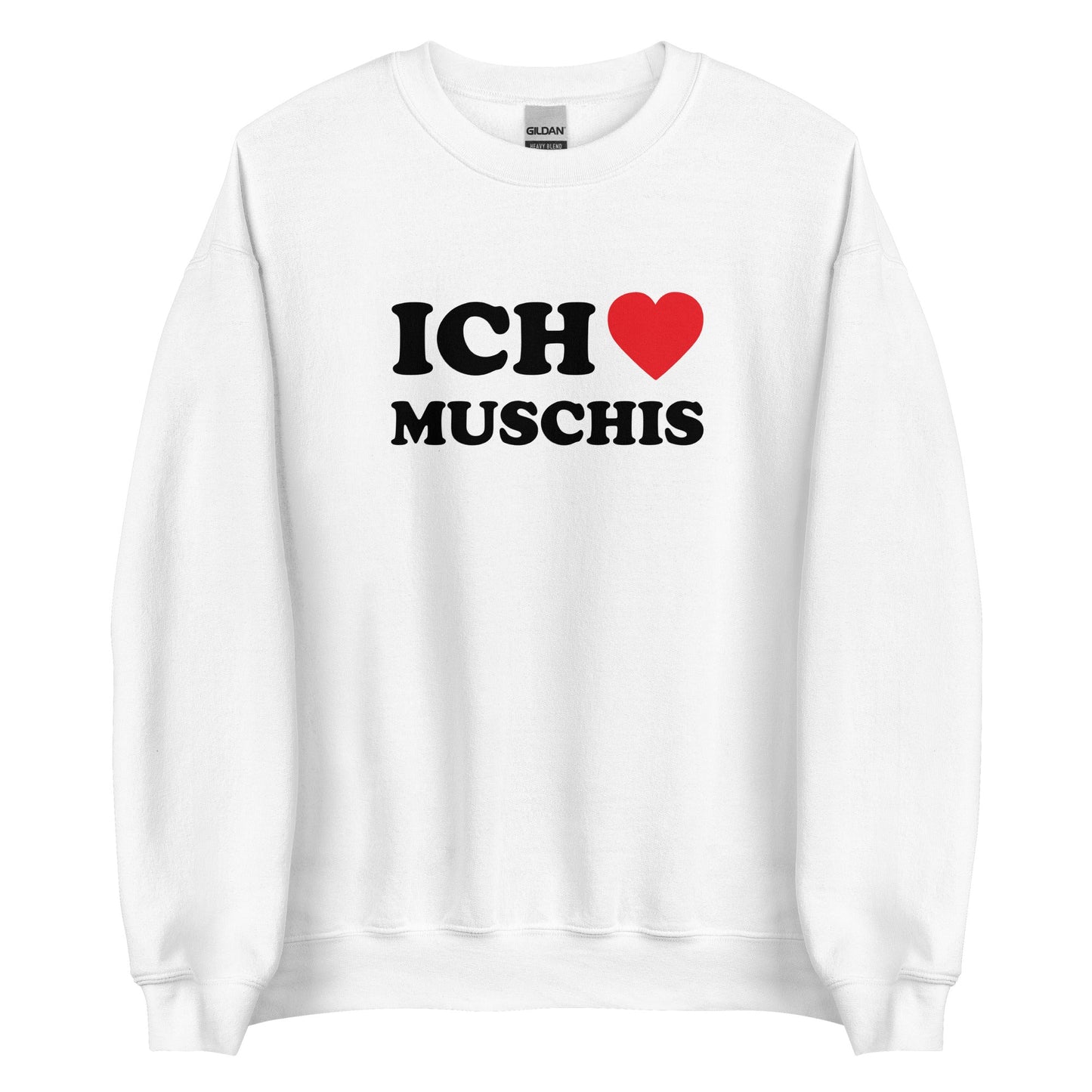 ICH LIEBE MUSCHIS Pullover - finestshirts.de