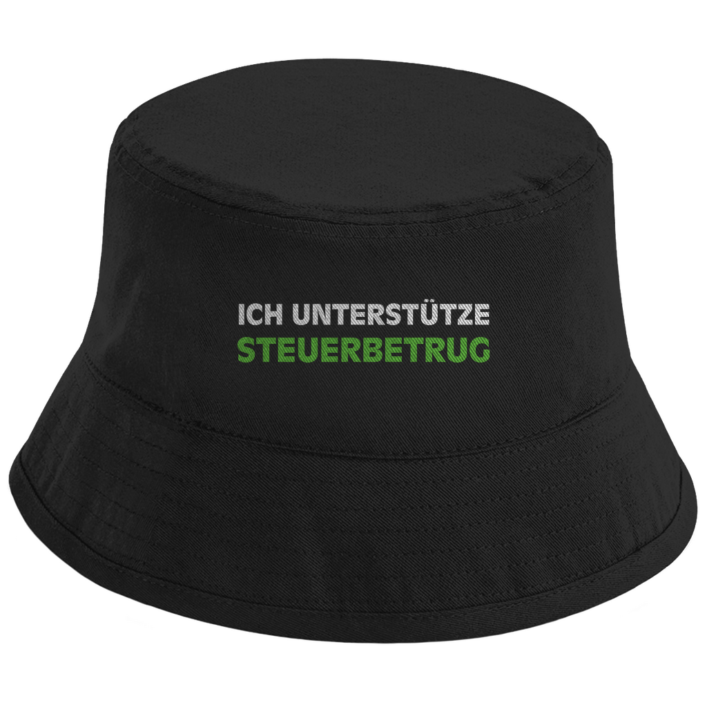 ICH UNTERSTÜTZE STEUERBETRUG Fischerhut - finestshirts.de