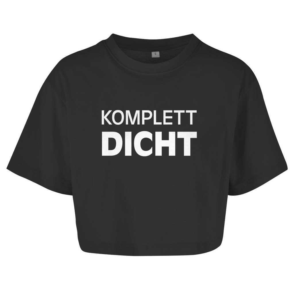 KOMPLETT DICHT  Crop-Top - finestshirts.de