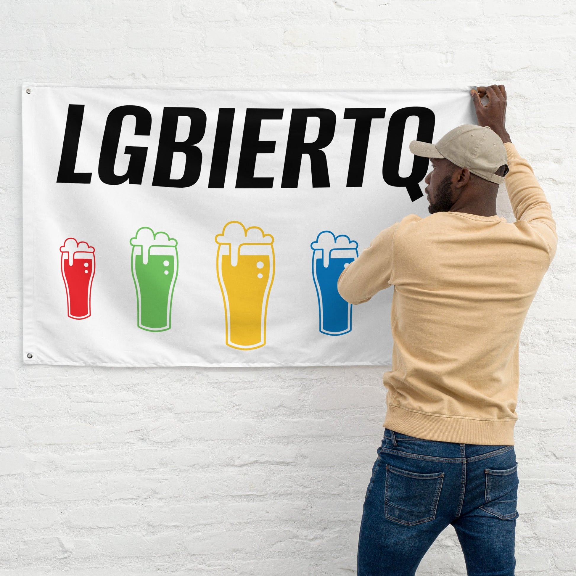 LGBIERTQ Flagge - finestshirts.de
