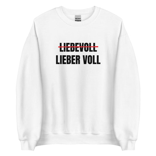 LIEBEVOLL - LIEBER VOLL Pullover - finestshirts.de