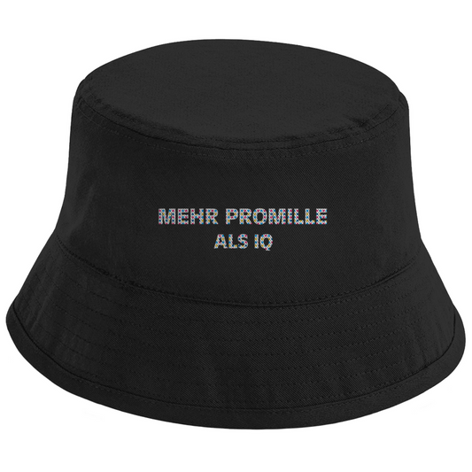 MEHR PROMILLE ALS IQ Fischerhut - finestshirts.de