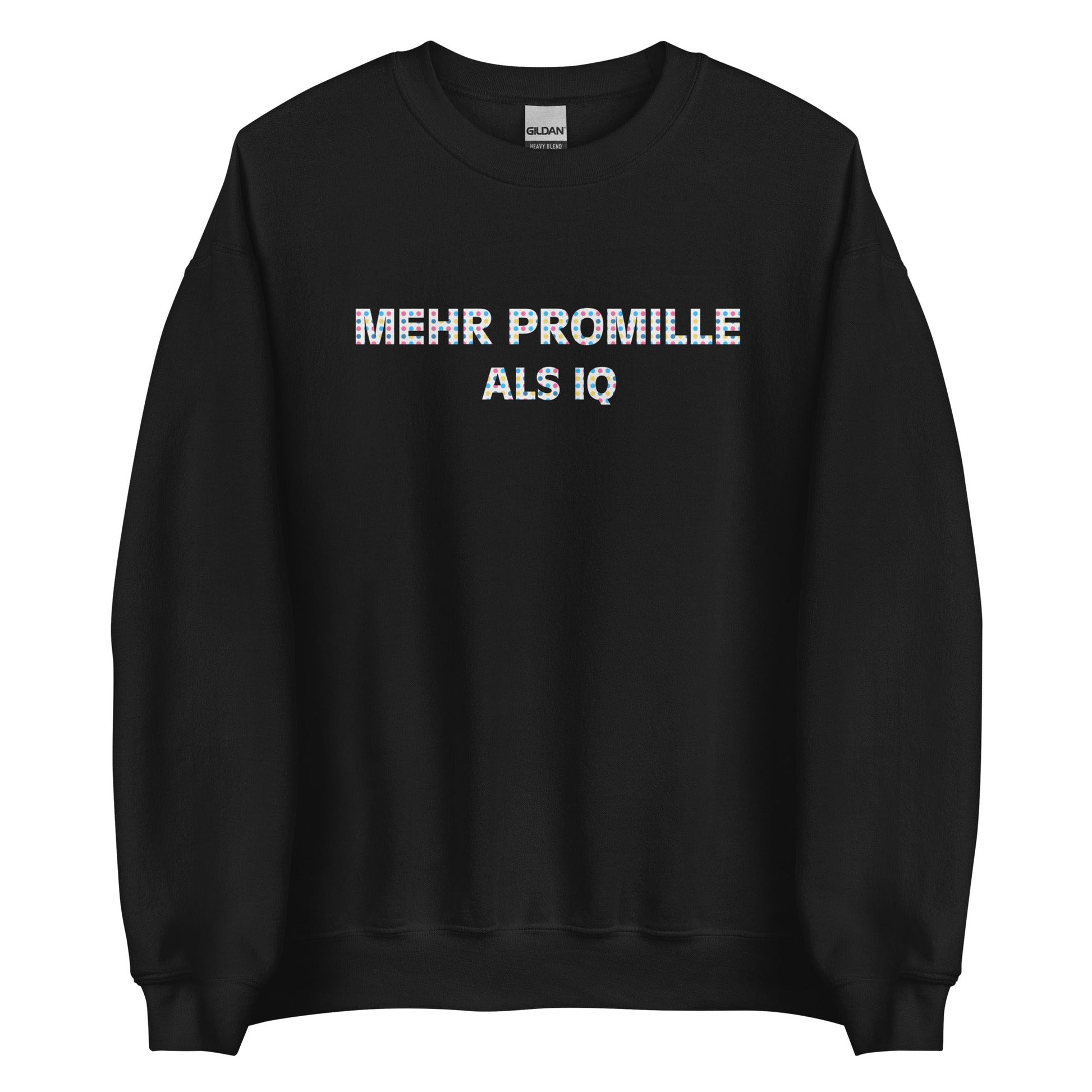 MEHR PROMILLE ALS IQ Pullover - finestshirts.de