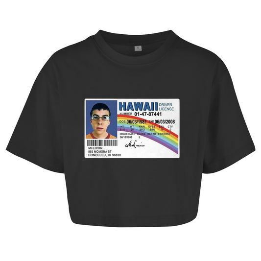 McLovin (Superbad) Crop-Top - finestshirts.de