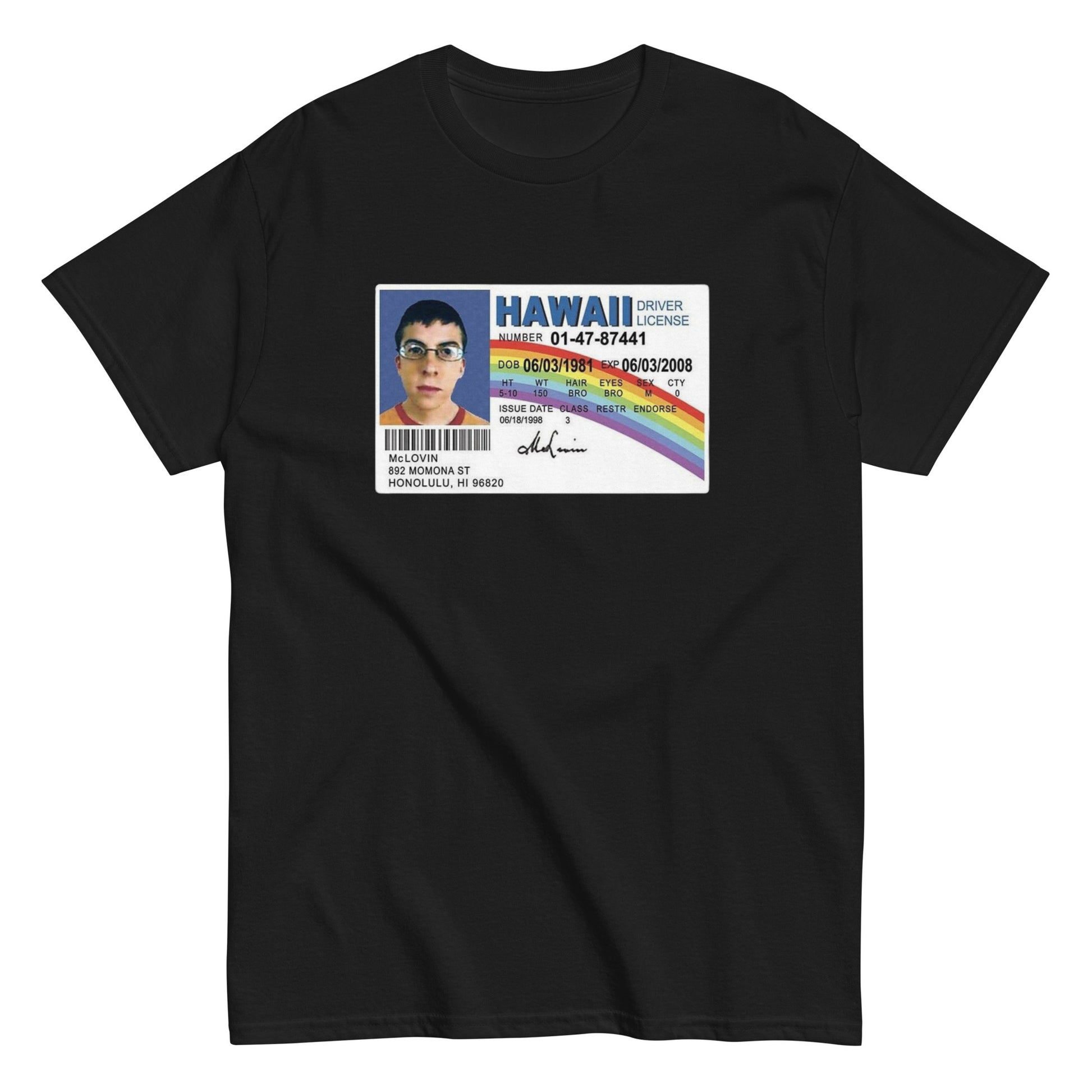 McLovin (Superbad) T-Shirt - finestshirts.de