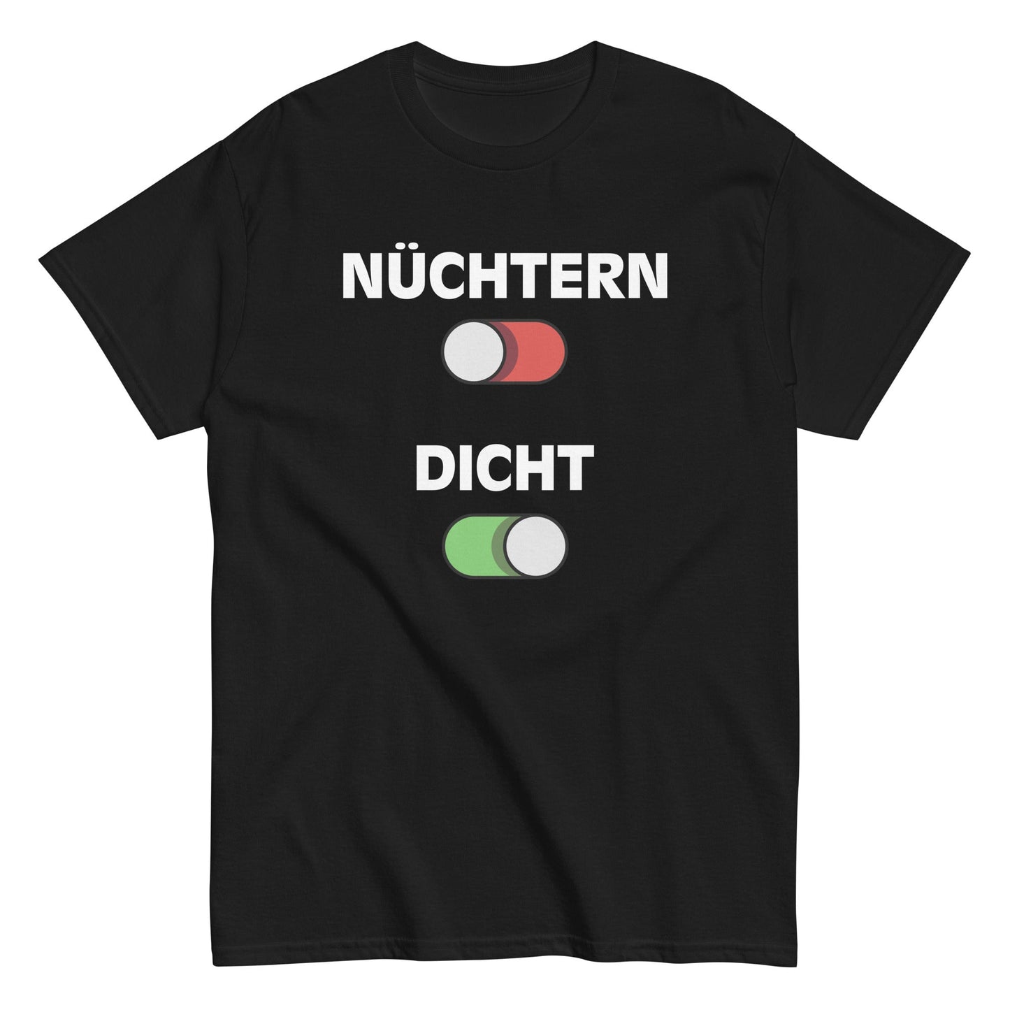 NÜCHTERN (AUS) DICHT (AN) T-Shirt - finestshirts.de