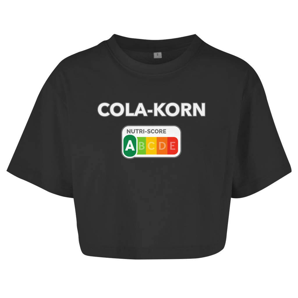 NUTRISCORE - COLA-KORN Crop-Top - finestshirts.de