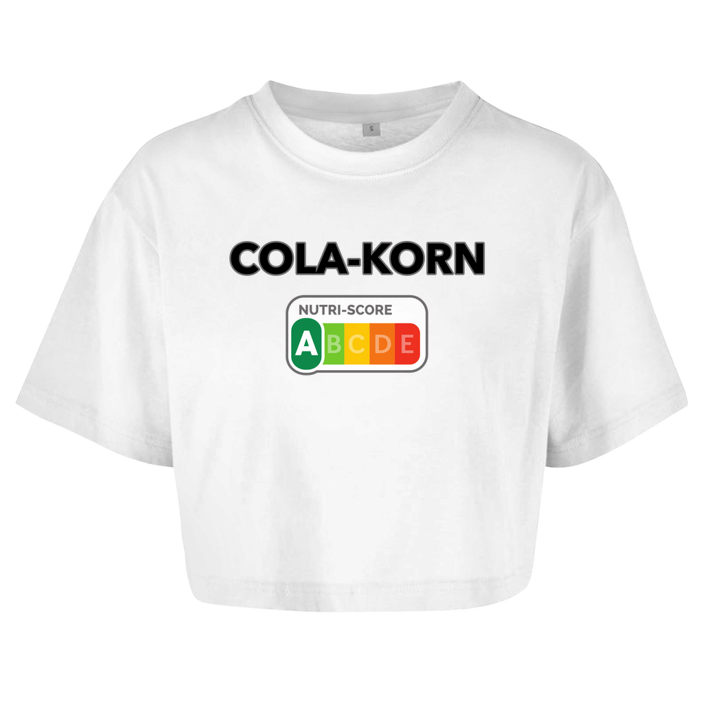 NUTRISCORE - COLA-KORN Crop-Top - finestshirts.de