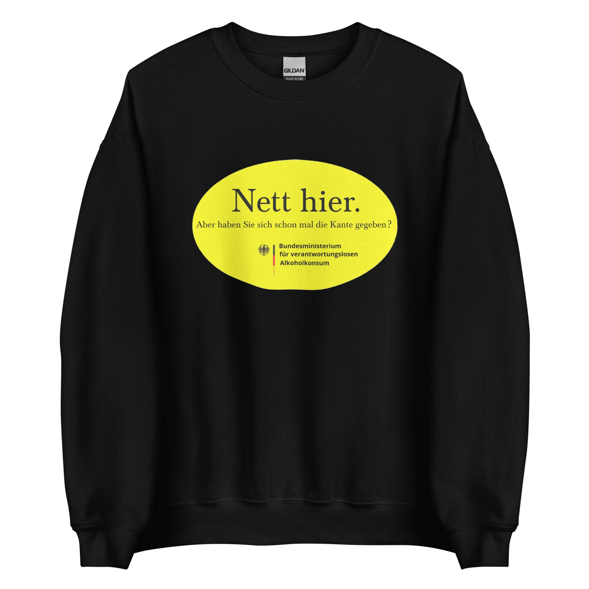 Nett hier. Aber haben Sie sich schon mal die Kante gegeben? Pullover - finestshirts.de