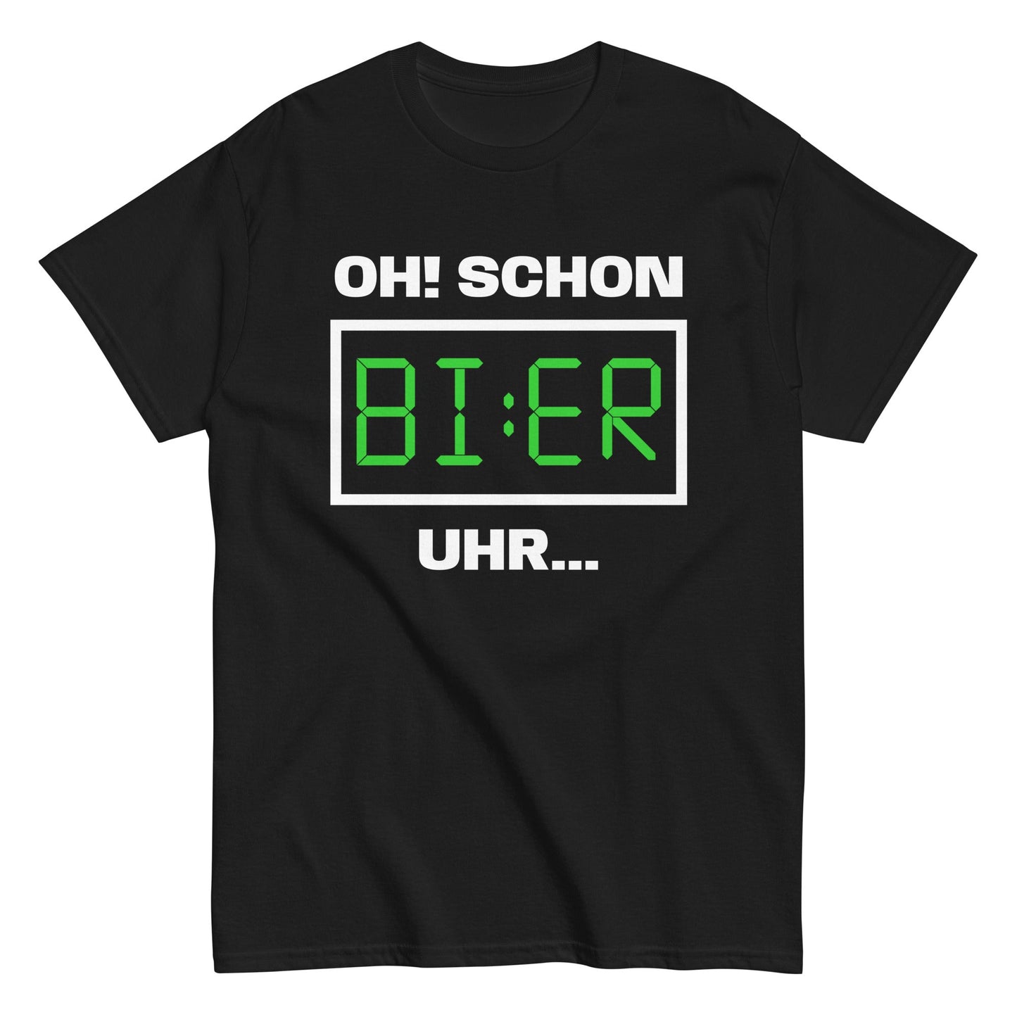 OH! SCHON BI:ER UHR... T-Shirt - finestshirts.de