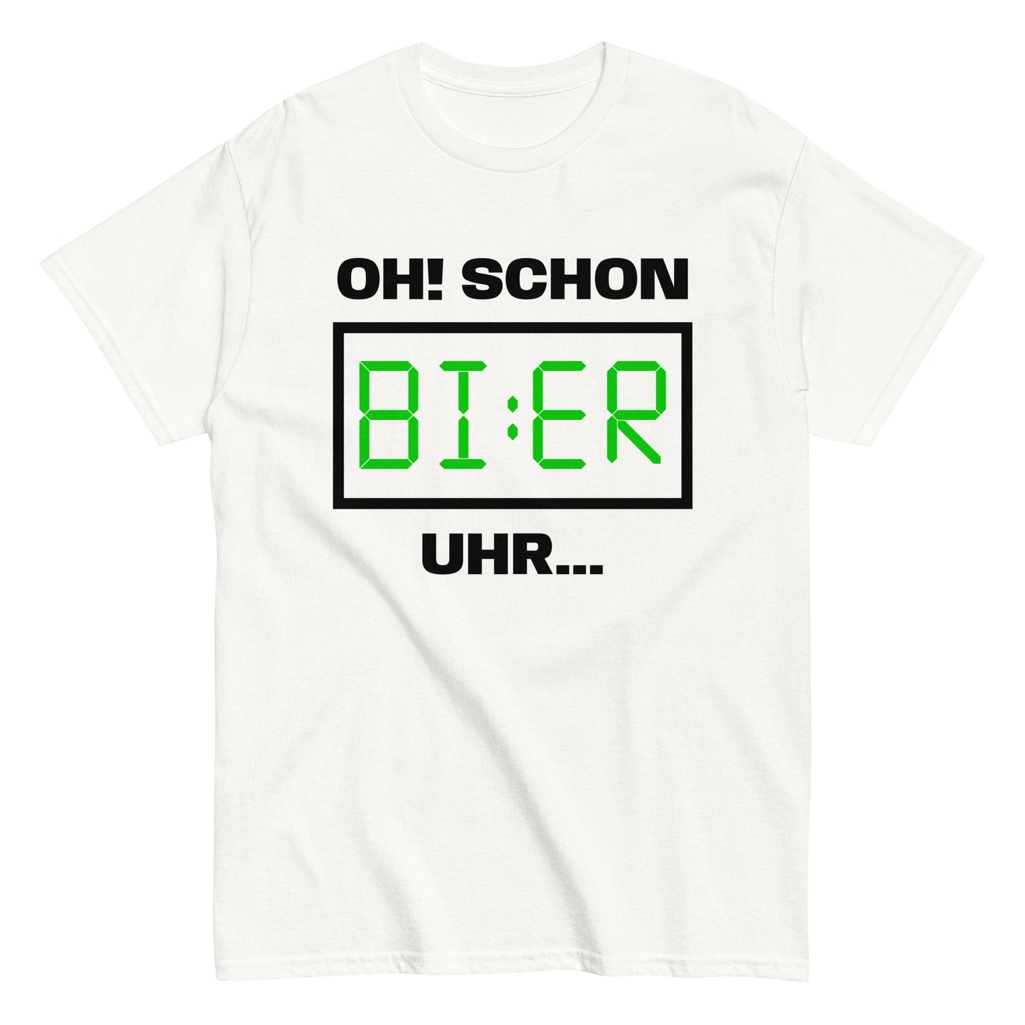 OH! SCHON BI:ER UHR... T-Shirt - finestshirts.de