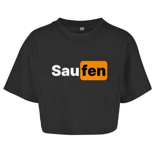 Saufen (Pornhub) Crop-Top - finestshirts.de