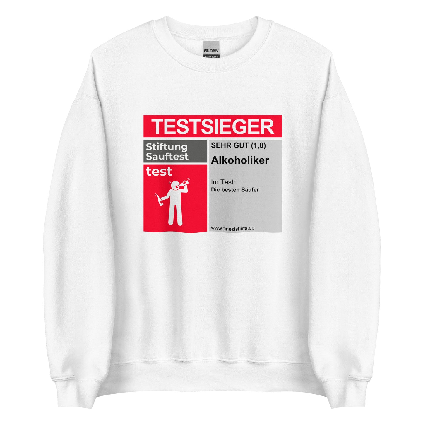 TESTSIEGER Alkoholiker Pullover - finestshirts.de