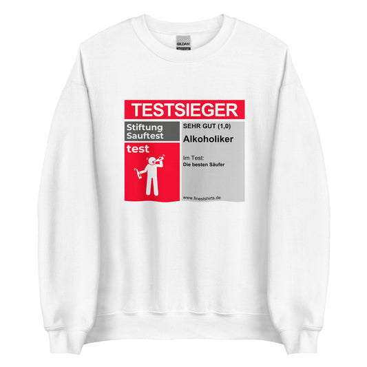 TESTSIEGER Alkoholiker Pullover - finestshirts.de