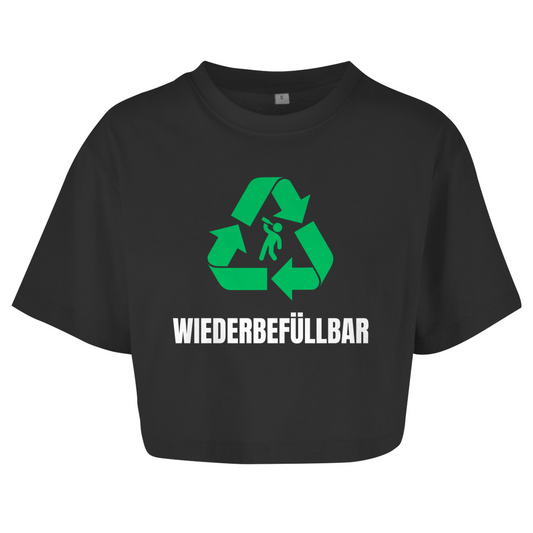 WIEDERBEFÜLLBAR Crop-Top - finestshirts.de