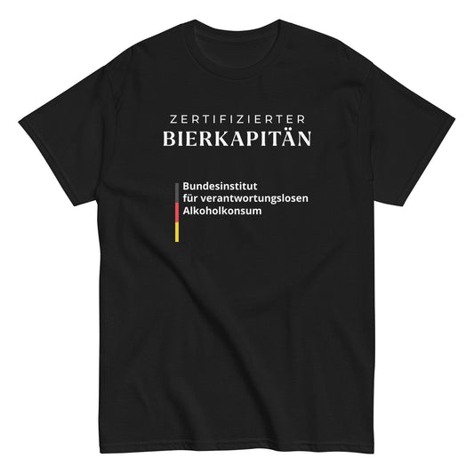 ZERTIFIZIERTER BIERKAPITÄN/-IN T-Shirt - finestshirts.de