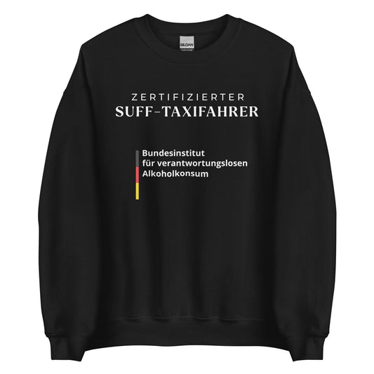 ZERTIFIZIERTER SUFF-TAXIFAHRER/-IN Pullover - finestshirts.de