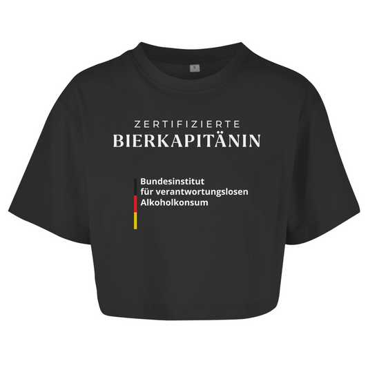 ZERTIFIZIERTE BIERKAPITÄNIN Crop-Top