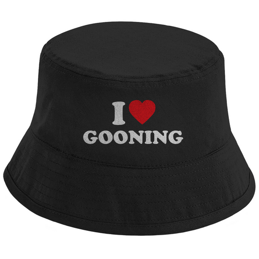 I LOVE GOONING Fischerhut