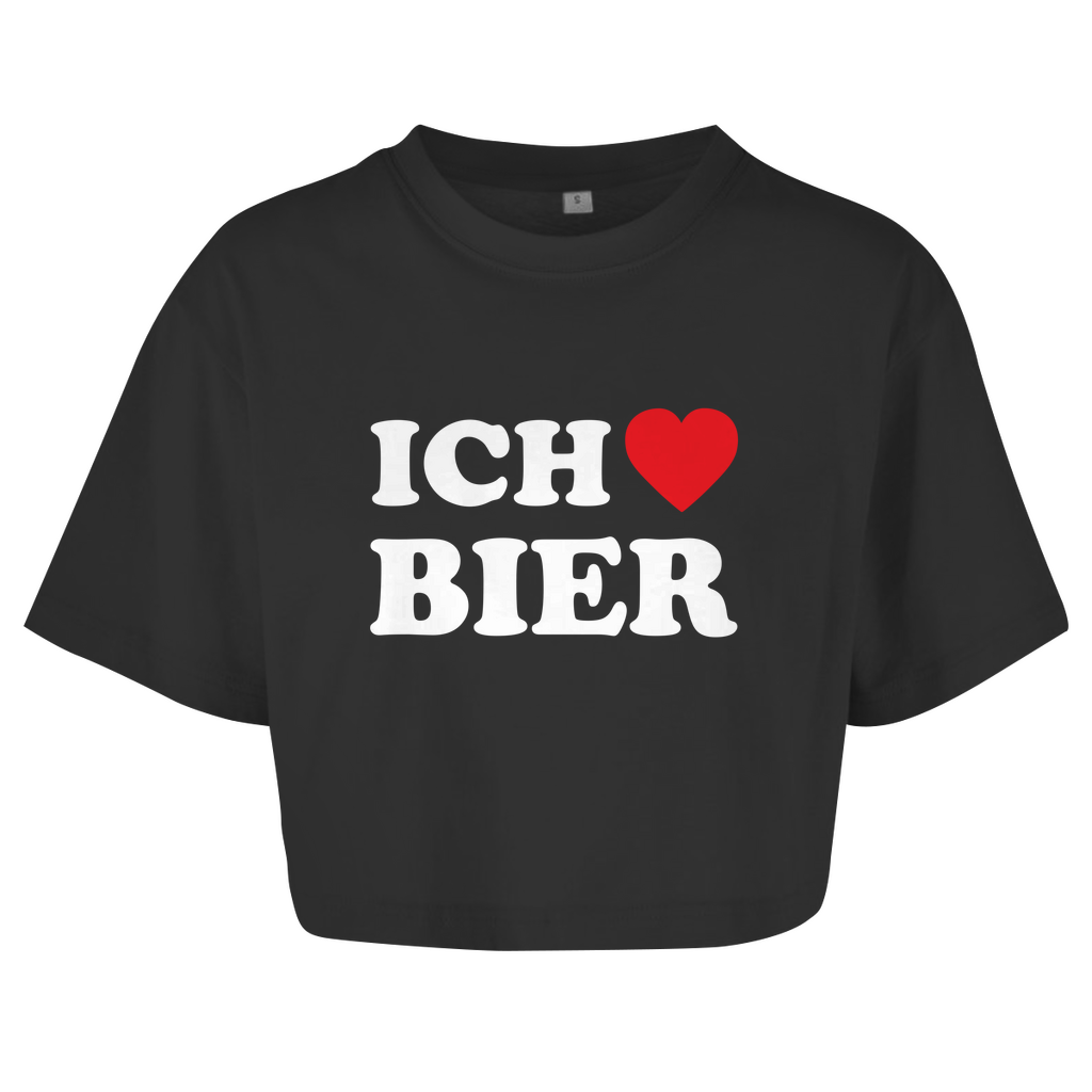 ICH LIEBE BIER Crop-Top