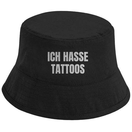 ICH HASSE TATTOOS Fischerhut