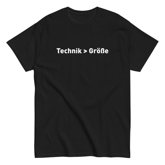 Technik > Größe T-Shirt