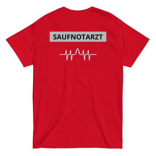 SAUFNOTARZT T-Shirt [BACKPRINT]