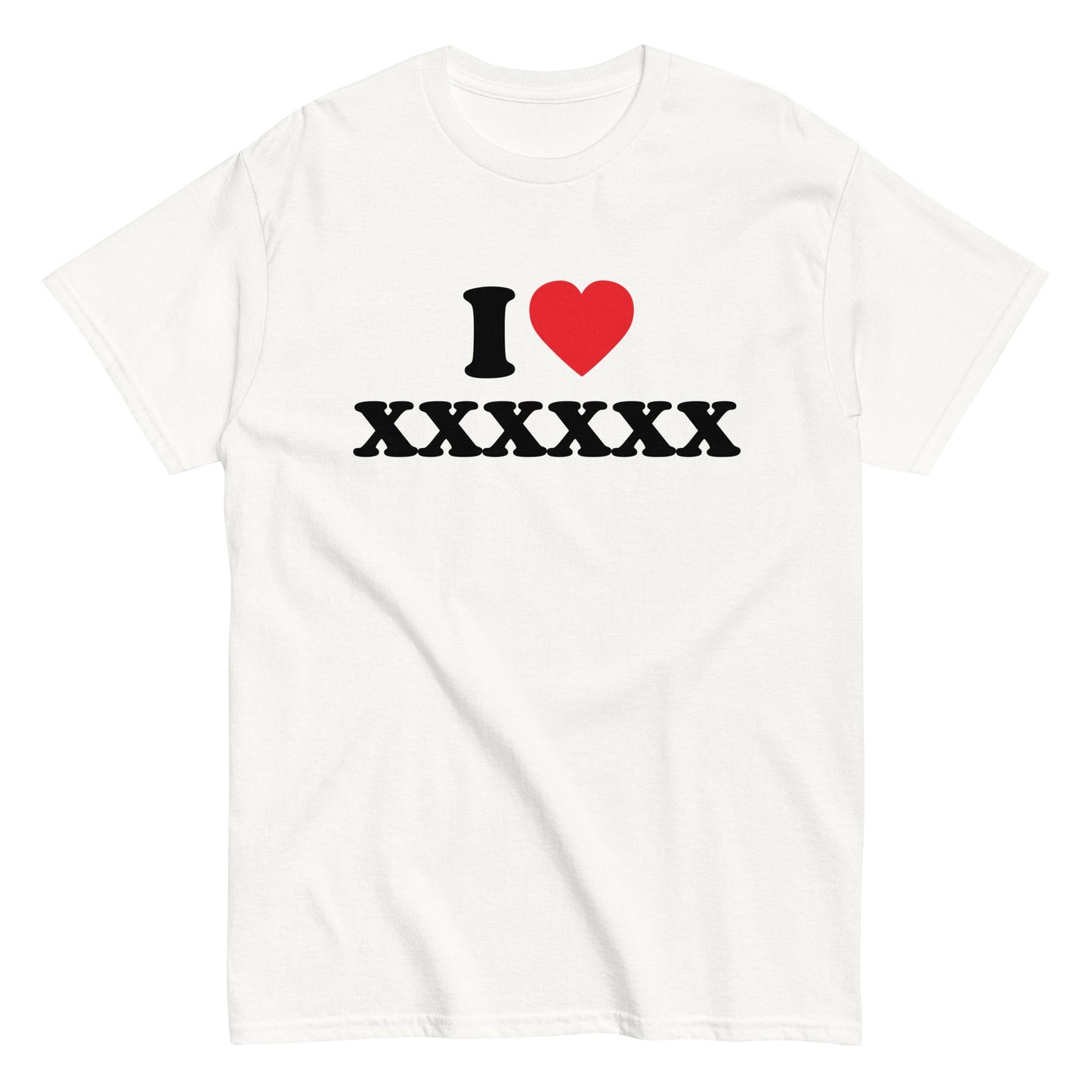 I LOVE [PERSONALISIERBAR] T-Shirt