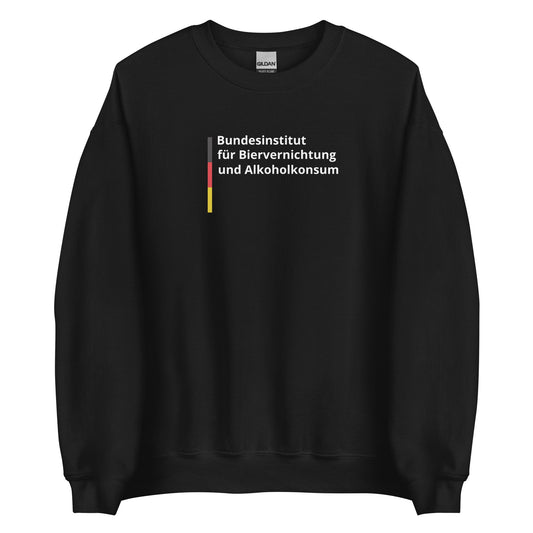 Bundesinstitut für Biervernichtung und Alkoholkonsum Pullover