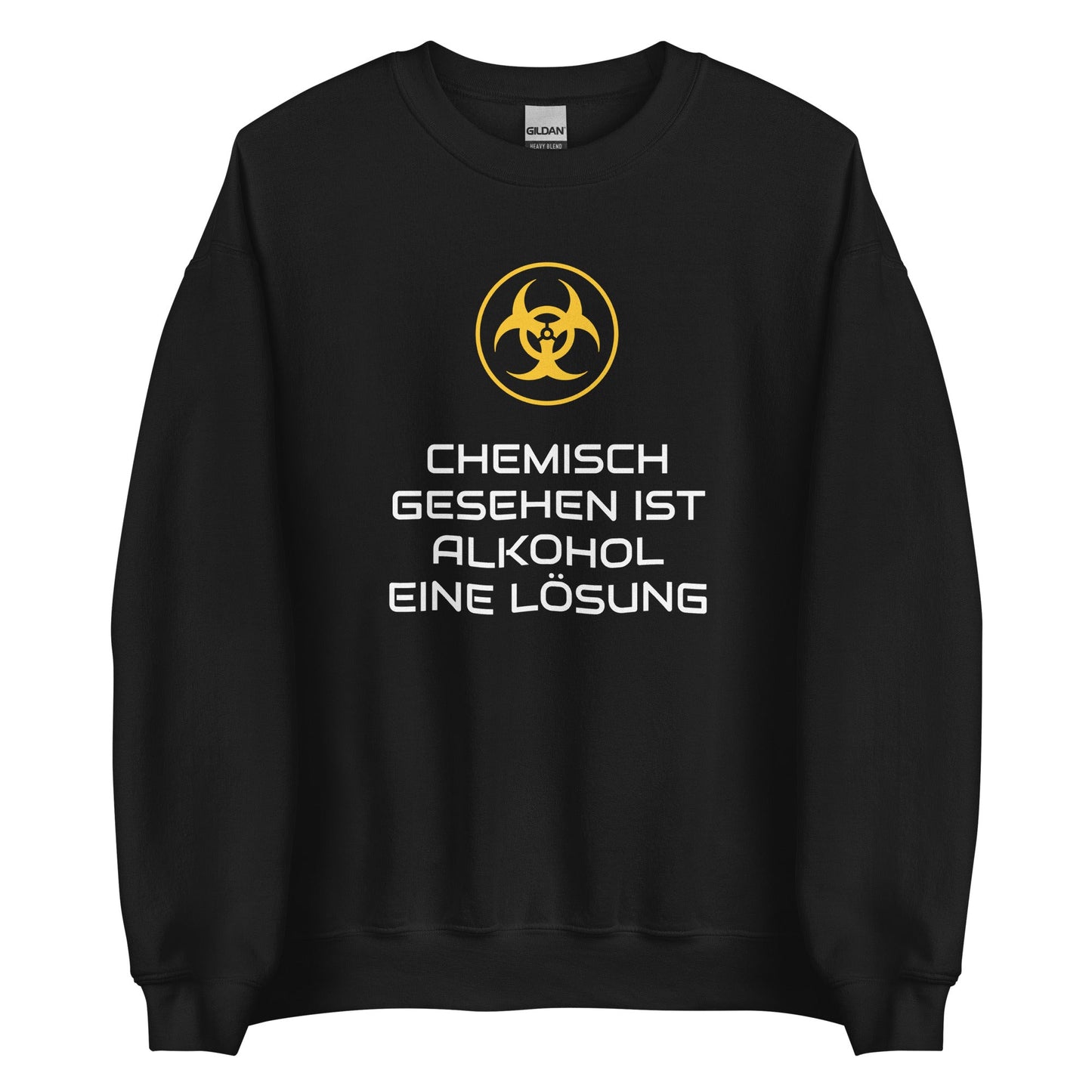 CHEMISCH GESEHEN IST ALKOHOL EINE LÖSUNG Pullover