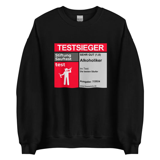 TESTSIEGER ALKOHOLIKER Pullover