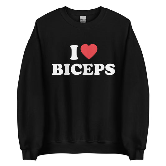 I LOVE BICEPS Pullover