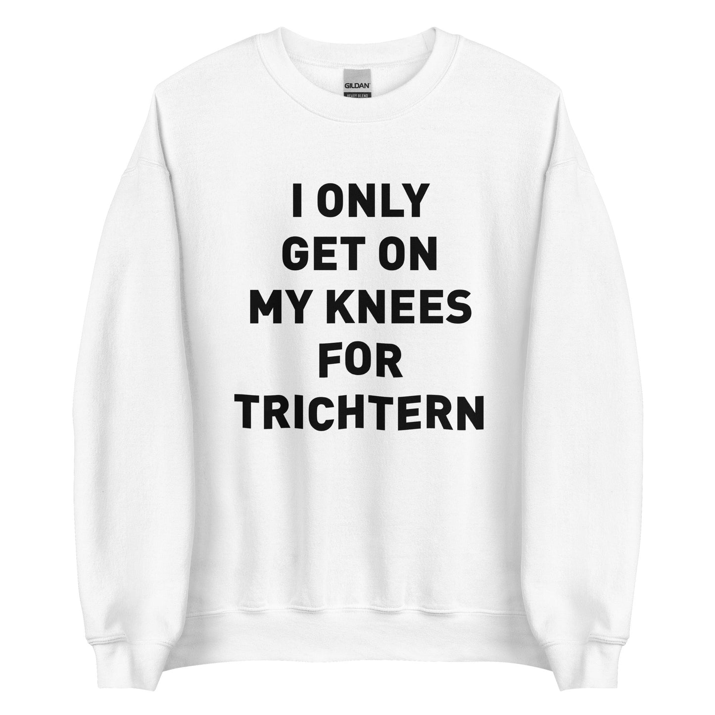 I ONLY GET ON MY KNEES FOR TRICHTERN Pullover