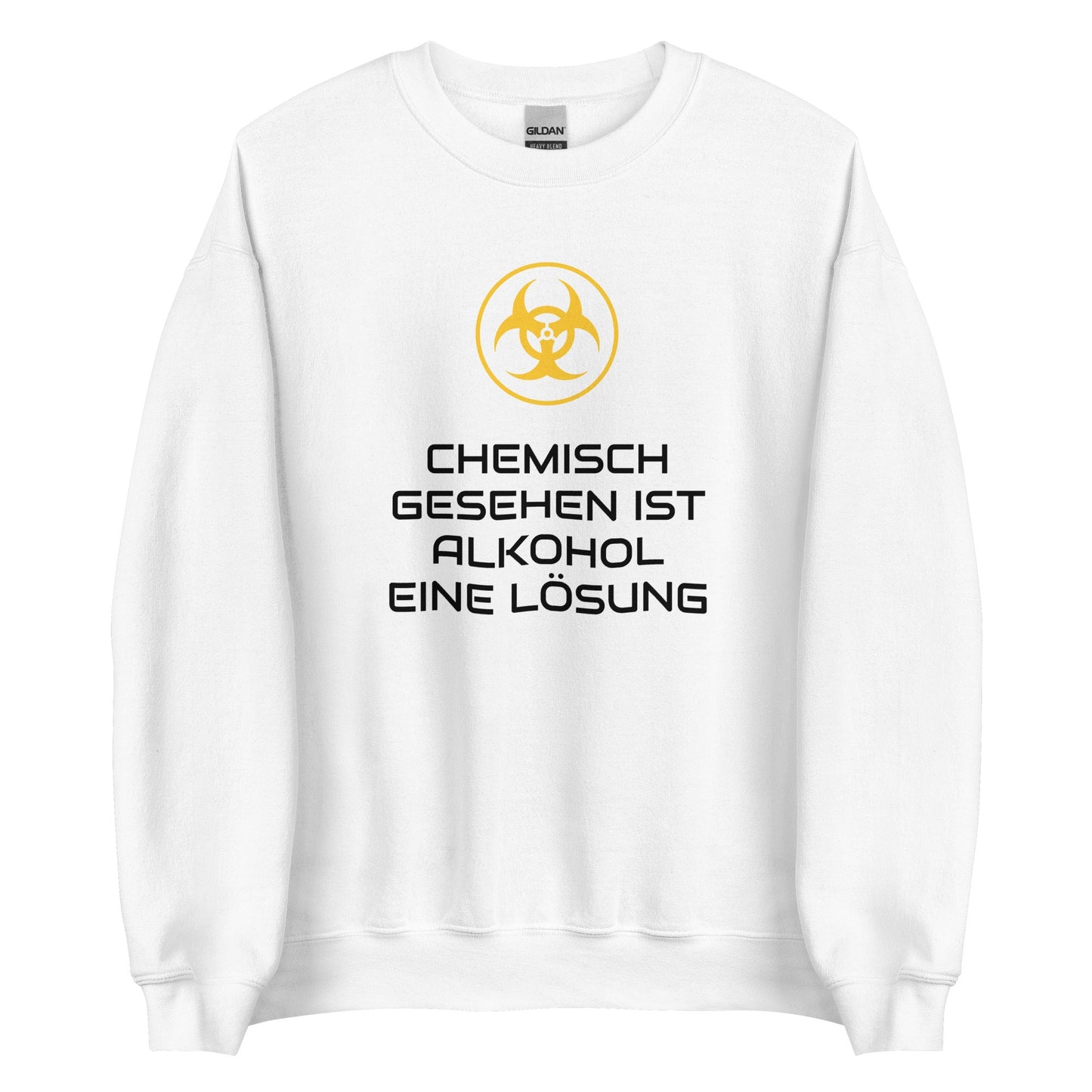 CHEMISCH GESEHEN IST ALKOHOL EINE LÖSUNG Pullover