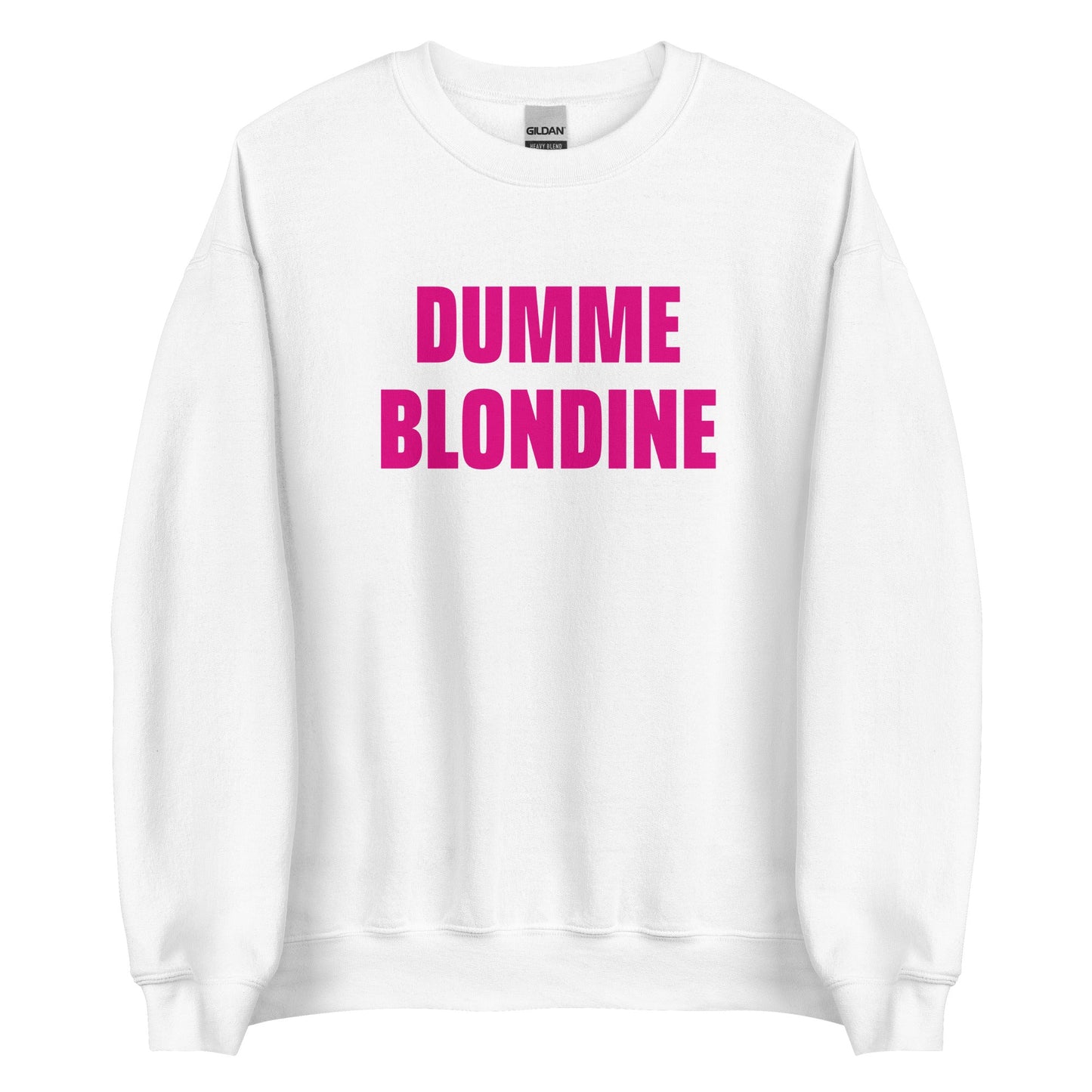 DUMME BLONDINE Pullover