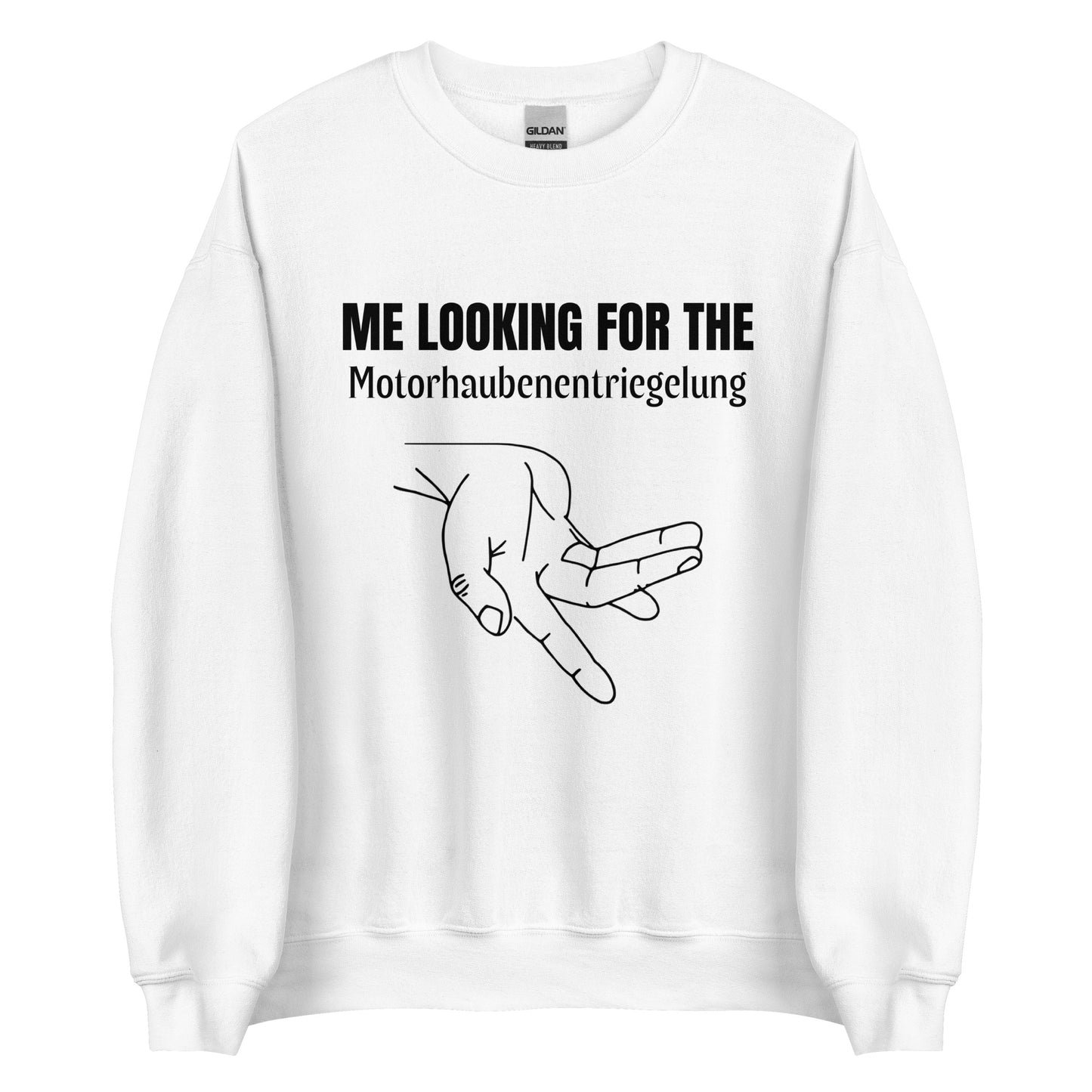 ME LOOKING FOR THE Motorhaubenentriegelung Pullover