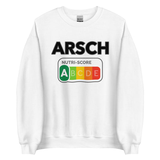 NUTRISCORE - ARSCH Pullover